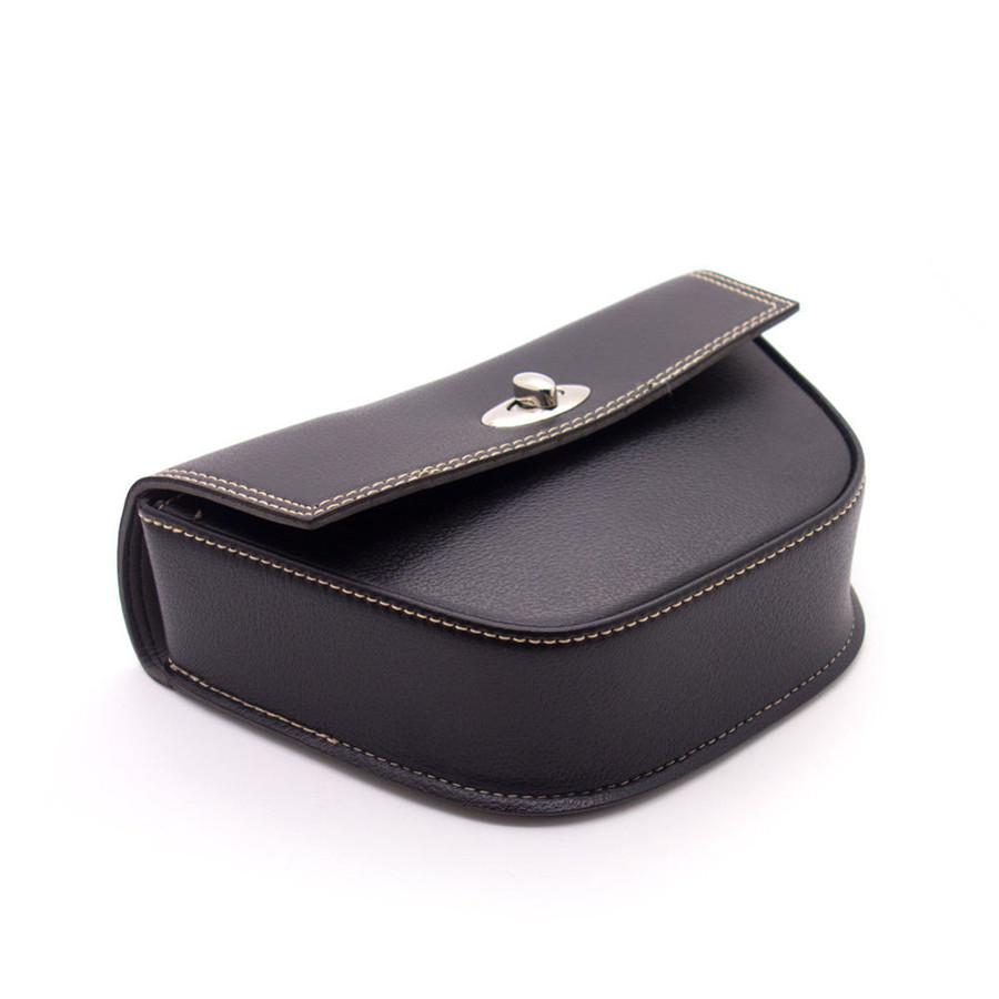 Универсальная треугольная мотоциклетная седельная сумка из ПУ кожи, багажная, для инструментов, боковая сумка для кафе рейсера, квадроцикла, кастом