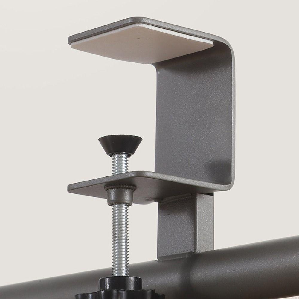 Clamp on Desk Side Hook Carbon Steel Desk Side Handbag Rack Desk Edge Hook Home Office