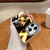 Denki K-Kaminari Phone Case For Iphone 17 16 15 14 13 12 11 Pro Max Xr Air Plus Silicone Cover Silver Hard Shell Cover