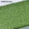 Artificial Grass Dog Pee Pads with Tray Anti-Splash Dog Potty Pan Fake Grass Turf Pet Toilet for Puppy Indoor Outdoor Potty Training