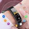 "Smart Bracelet 115Plus: Blood Pressure, Heart Rate, Sports Tracker with Color Screen Pedometer for Men and Women"