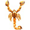 TAGLN Realistic Plush Toy Scorpion Stuffed Animal Lifelike Halloween Costume 40 CM