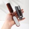 Mane Bristle Hair Brush Foldable Portable Comb With Mirror Pocket Collapsible Travel Massage Hair Styling Tool Salon Gift