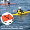Плавучее устройство для бросания с лодки Высокоплавучая подушка для бросания с лодки с ремнем Плавучая подушка для плавания и спасения