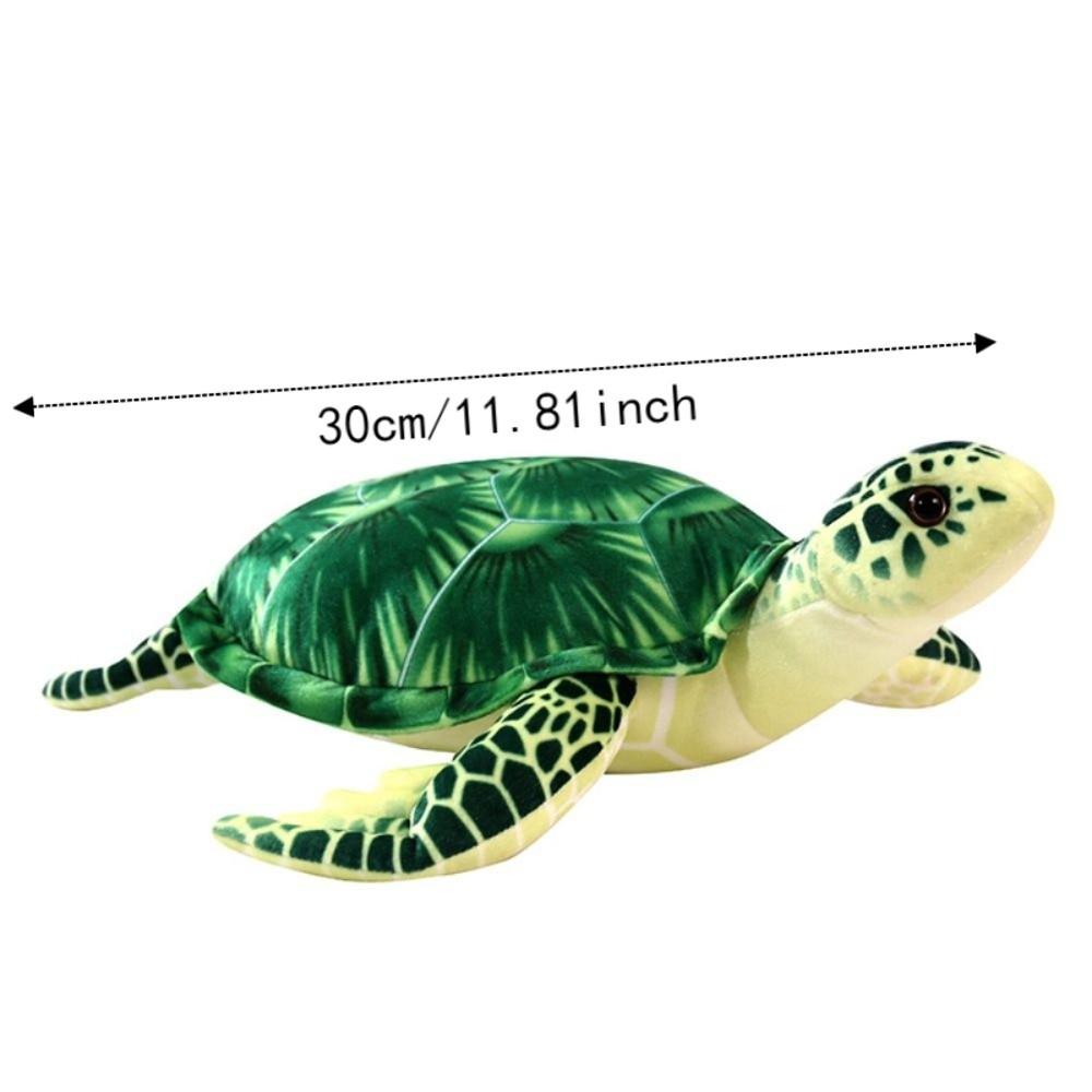 Soft Material Simulated Turtle Hug Pillow Cute Design Prone Cartoon Animals Office Decor