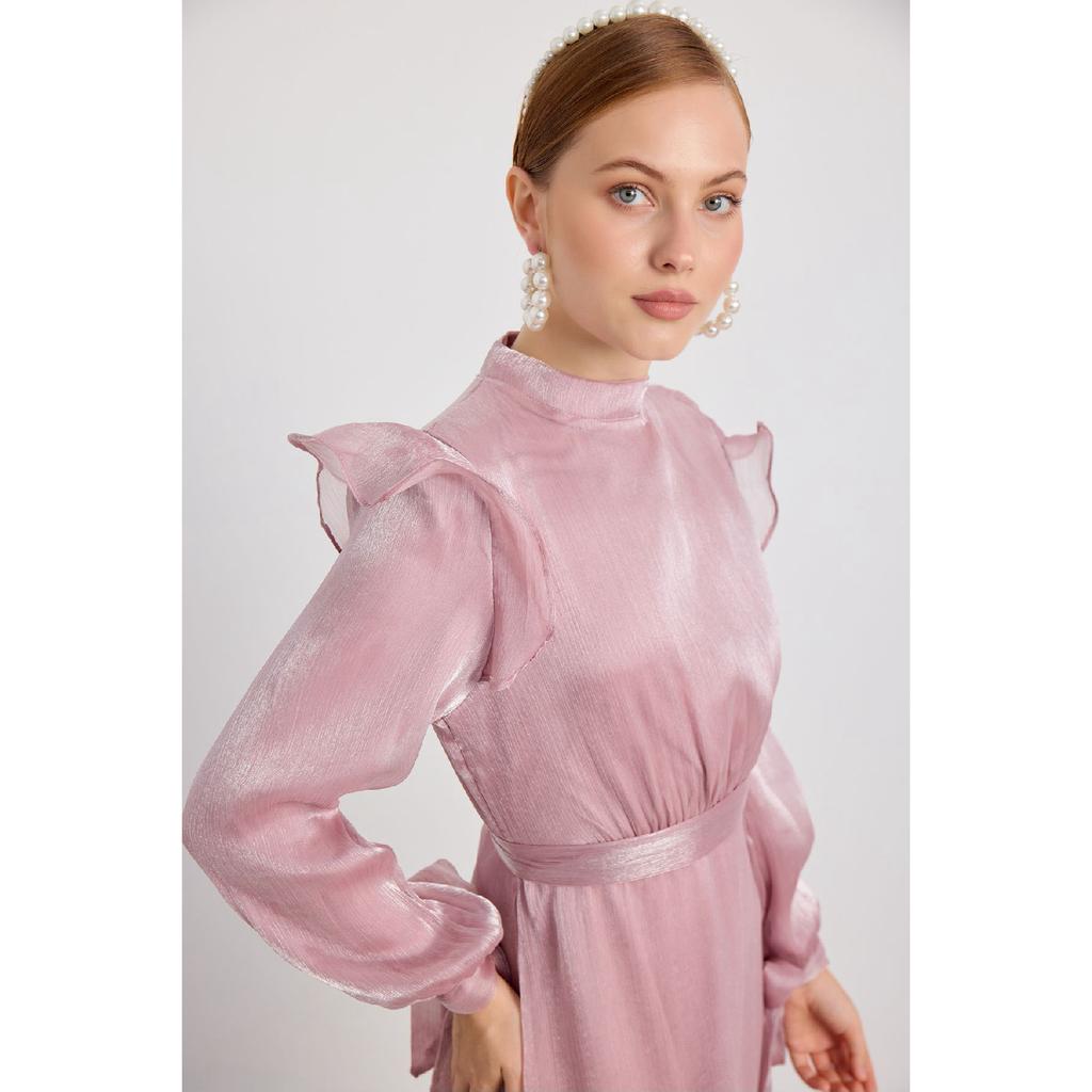 Темно-синее вечернее платье Mira