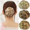 Hair Chignon Hair Bun Cover Blonde Bun Wig Updo Hair Donut Synthetic Hair Pieces For Women Dress Up Daily Use