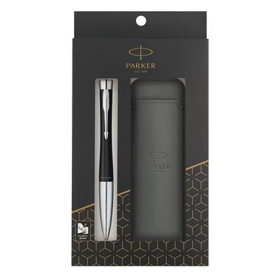 PARKER Гелевая ручка Parker Матовый черный Тонкий с карандашом Подарок S0735820GEL Ручка, Urban, CT, Пишущий узел, Футляр, Коробка,