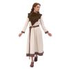 Renaissance Elf Druid Cloak With Plush Fabric For Cosplay And Halloween Costumes