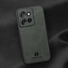 Matte Plain Leather Case For Moto Edge 50 Neo 50 Fusion Edge50 Ultra Pro 40 Neo Edge  Built-in Metal Car Mount Holder Cover