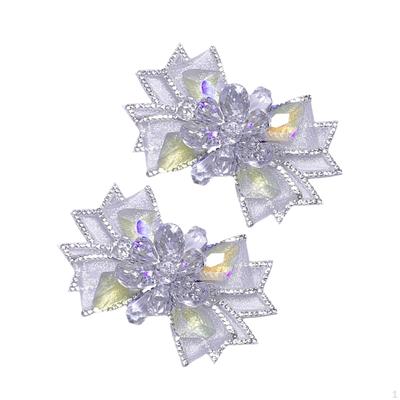 2 шт. Стразы украшения для обуви подвески для высоких каблуков свадебная одежда