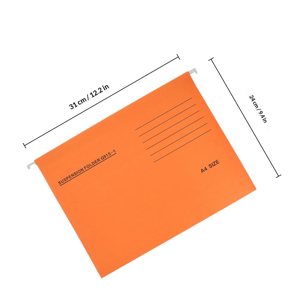 8PCS A4 Hanging Files Document Storage Folder for Home Office ganization Fits Filing Cabinets File Holder
