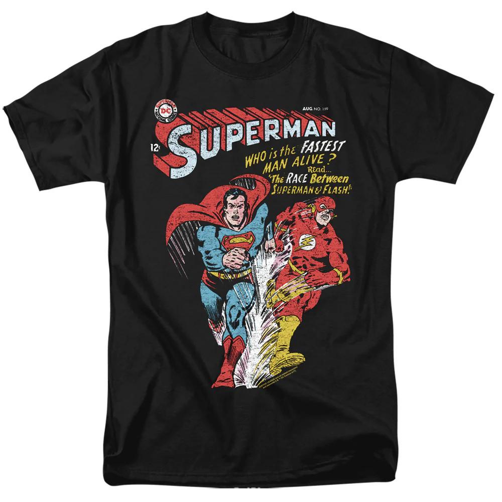 Justice League Of America Fastest Mens T Shirt Black Officially Licensed