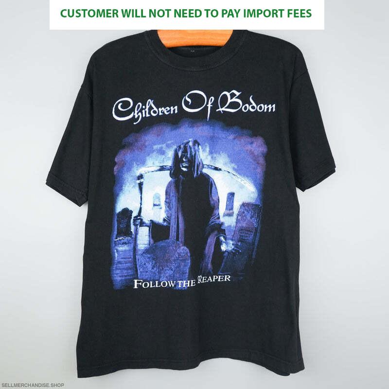 New Follow the Reaper Children Of Bodom Band Black S5XL Shirt HL015 Unisex T-Shirt