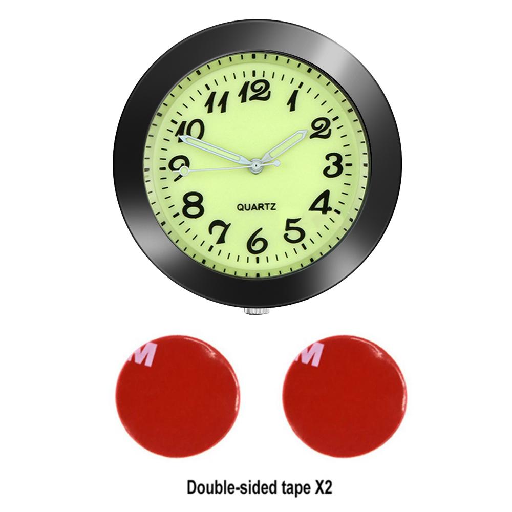 Часы на приборную панель автомобиля класса люкс - Премиальные мини кварцевые часы для салона автомобиля, современный дизайн, аксессуары для автомобильного декора