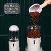 Стационарная кормушка для клеток для собак и кошек с автоматическим обновлением воды и зерна, автоматический подвесной чайник