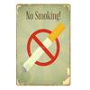 Металлические знаки 'Парковка запрещена' Жестяной плакат Осторожно Опасно Курение запрещено Настенное искусство Картина Рекламная доска Винтажный домашний декор YI-212