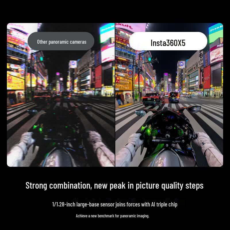 Панорамная экшн-камера Insta360 X5 (Китайская версия)