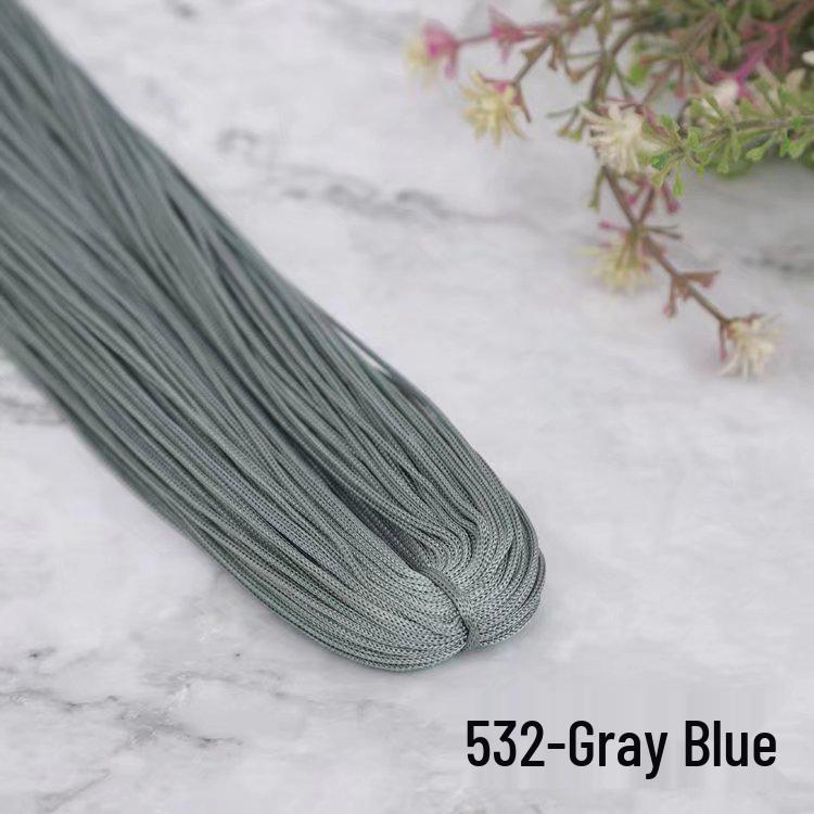 1mm Fine Ice Silk Crochet & Knitting Thread – Ideal for DIY Bags, Sandals, or Summer Hats