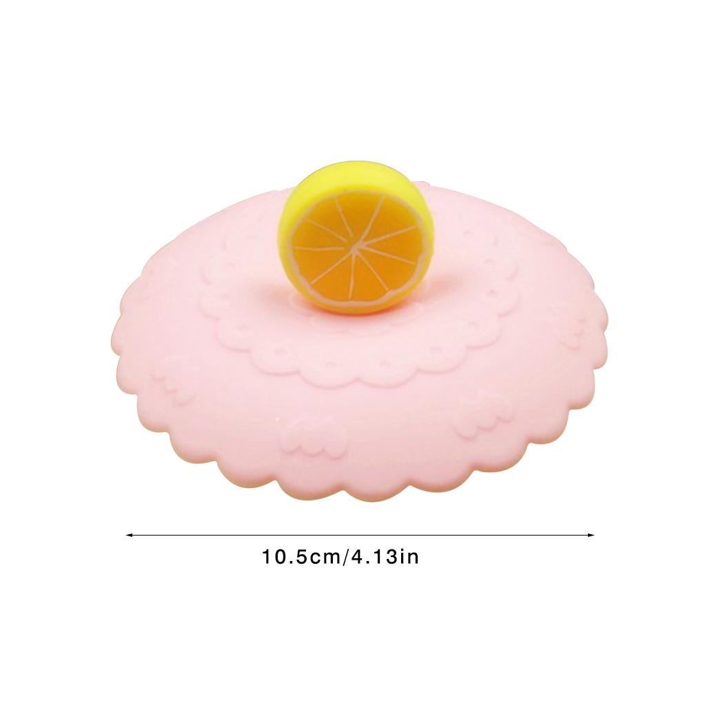 Крышка для чашки Силиконовая мультяшная крышка для бутылки Пылезащитная крышка