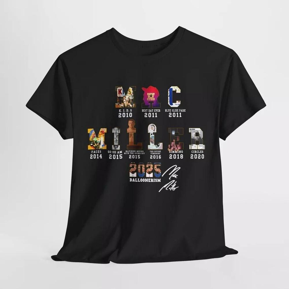 Mac Miller Album T-Shirt Unisex Tee Balloonerism Shirt Unisex T-Shirt