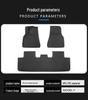 Экологичные, износостойкие коврики для автомобиля BYD Seal RHD: Водонепроницаемые коврики для передних, задних сидений и багажника с защитой спинки сиденья