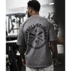 Футболка Barbell Brigade WEIGHT SMASHERS TEE для мужчин с коротким рукавом для фитнеса, бега, спорта, спортзала, мышц, свободные топы для тренировок
