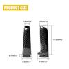 Carbon Fiber Handbrake Brake Handle ABS For Cover BMW E46 E90 E92 F30 F32 F80