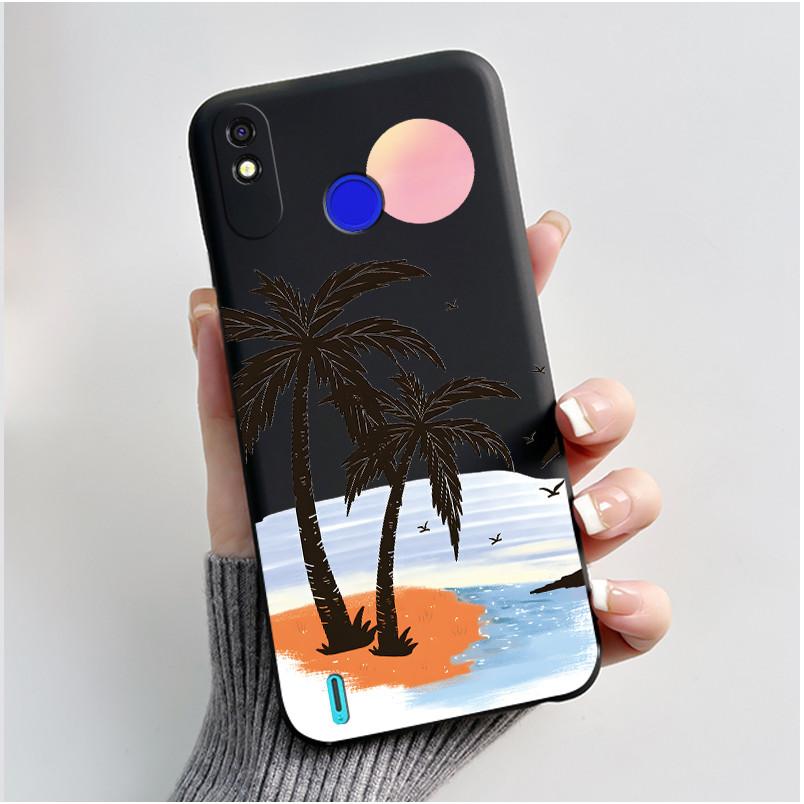 Милый Чехол Для Tecno Spark 4 Lite/POP 3PLUS Чехол Capa Печатный Корпус Защитная Крышка Мягкий Силикон Мультяшный Корпус Телефона Fundas