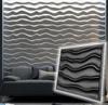 3D Wall Panel Mold for Gypsum, Plaster or Concrete Tile for Decorative Wall Panels 'Efir'