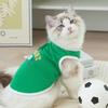 Spring and Summer Breathable Grid Cat Vest Ragdoll Cat Blue Cat Anti-Hair Loss Thin Summer Puppy Dog Pet Clothes