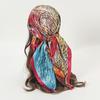 Satin Square Scarf Women Muslim Hijab Elegant  Print Silk Neckerchief Shawl Wraps Headband Handle Hair Accessories Bandana