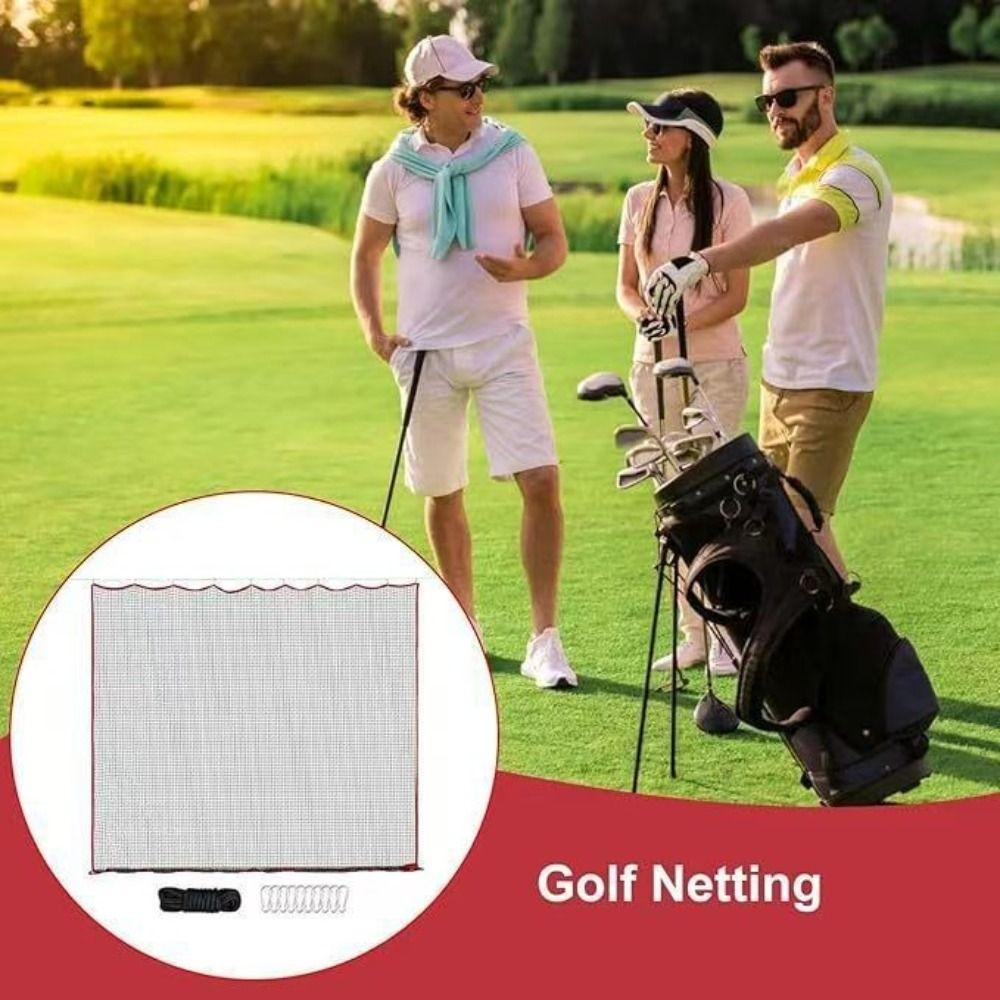 High Impact Golf Ball Net Hitting Barrier Golf Practice Net Men Dad Golf Net Golfer Gift