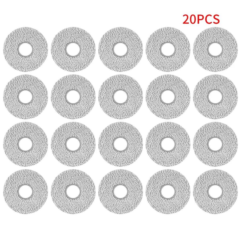 Запасные части «Все в одном» для Roborock Saros 10R/G20S Ultra: Основные и боковые щетки, салфетка для швабры, HEPA-фильтр и мешок для пыли