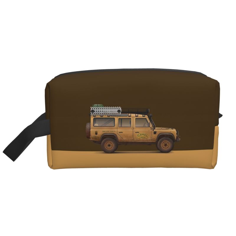 Сумка для гоночного макияжа Camel Trophy Женская дорожная сумка для хранения туалетных принадлежностей Мужской портативный косметический органайзер Водонепроницаемые сумки для макияжа