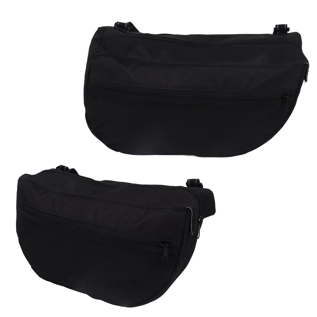 Боковая сумка-седло для коляски с регулируемым ремнем, предотвращающая скольжение, водонепроницаемый органайзер для детской коляски с карманом для путешествий