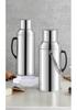 Stainless Steel Electric Kettle and Thermos Flask - Large Capacity, Insulated Water Bottle for Dorm or Home.
