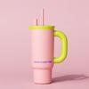 pink powder coated 700ml