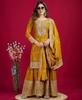 Women Traditional Wear Heavy Chinnon Salwar Suit Palazzo Set Indian Bollywood Pakistani Salwar Kameez