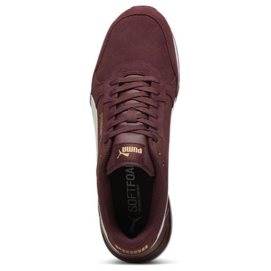 Puma St Runner V4 Sd Удобные Модные Низкие Повседневные Кроссовки Унисекс Фиолетовый Красный 399665-03