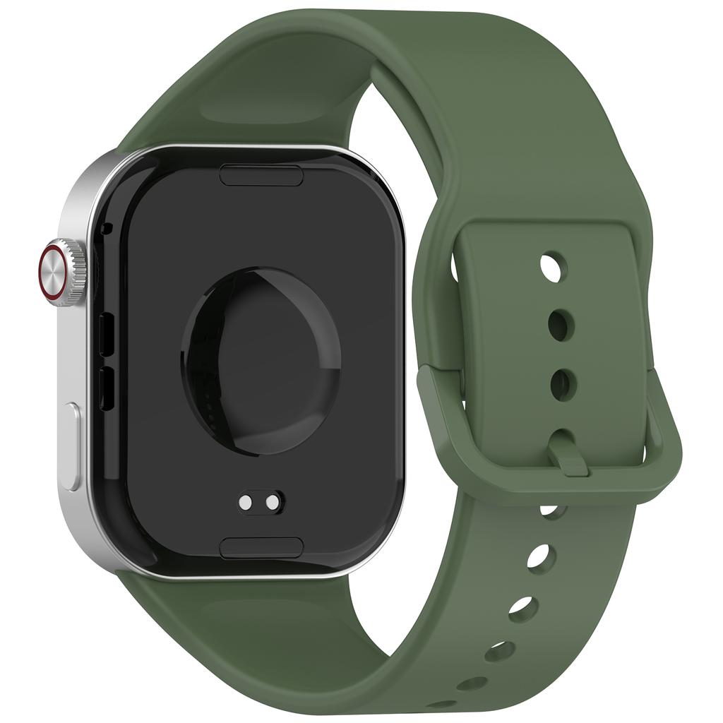 Для Xiaomi Redmi Watch 6 Силиконовый ремешок для часов Запасной ремешок Пряжка-булавка Браслет