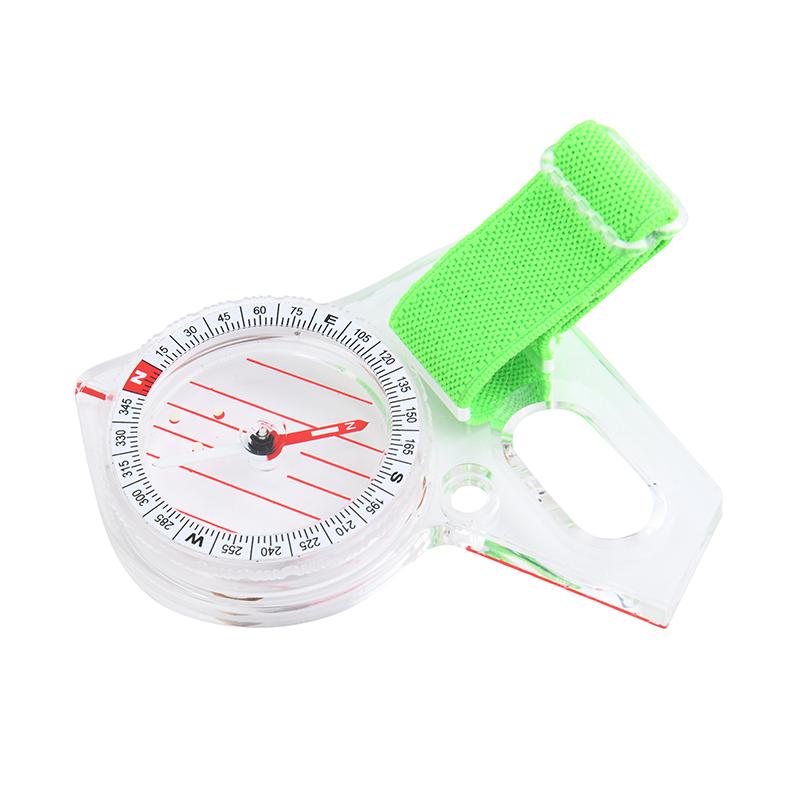 1Pc Outdoor Professional Thumb Compass Elite Competition Orienteering Compass