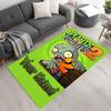 Plants Vs. Zombies Personalized Name Floor Rug Office Rug Perfect for Playrooms Decorate room Game Room Study room Anti-slip Rug Office home decor