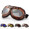 Fashion Retro Motorcycle Glasses Women Foldable Windproof Moto Helmet Goggles Motocross Glasses Dirt Bike Scooter Racer Cycling