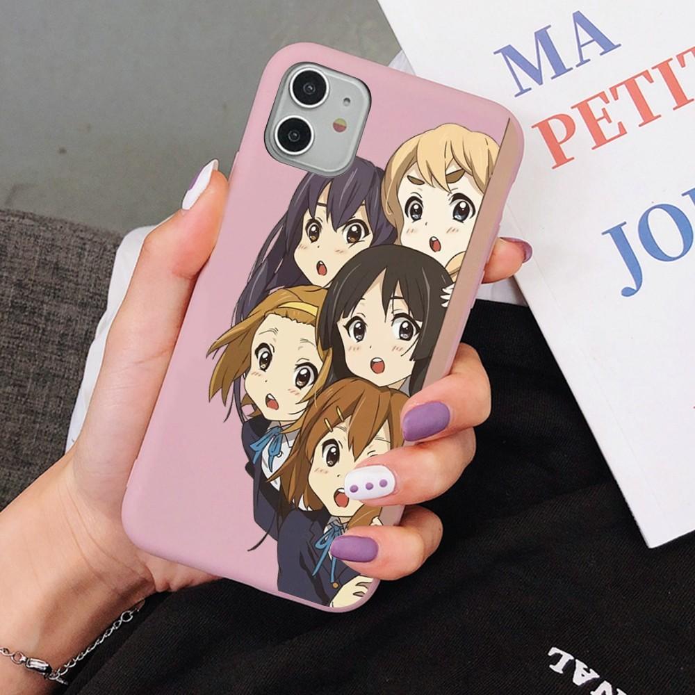 К-ОН! Чехол для телефона iPhone 14 11 12 13 Mini Pro Xs Max 8 7 6 6S Plus X XR, однотонный, конфетного цвета