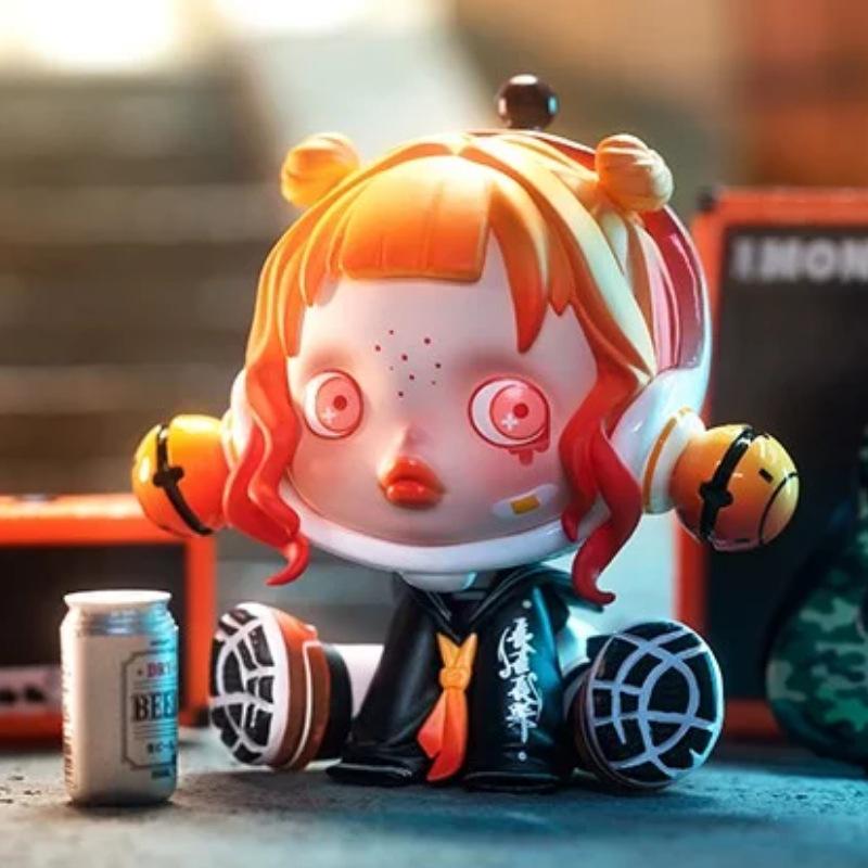 Night City Blind Box Night Guardian Meditator Hand-made Ornaments Children's Gift