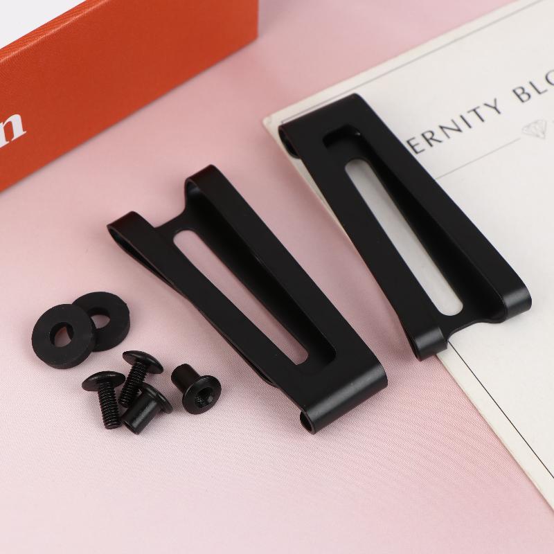 K Клипса для ножен на пояс из нержавеющей стали, Задняя клипса для ножен, Универсальный ремень для ношения Kydex, Аксессуары для ножен