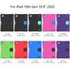 For ipad 10th Gen case A2696 A2757 A2777 tablet cover for ipad 10th generation kids cover for ipad 10 10.9" coque + strap