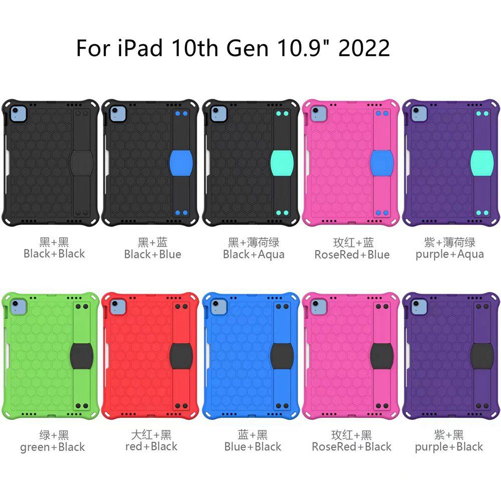 For ipad 10th Gen case A2696 A2757 A2777 tablet cover for ipad 10th generation kids cover for ipad 10 10.9" coque + strap