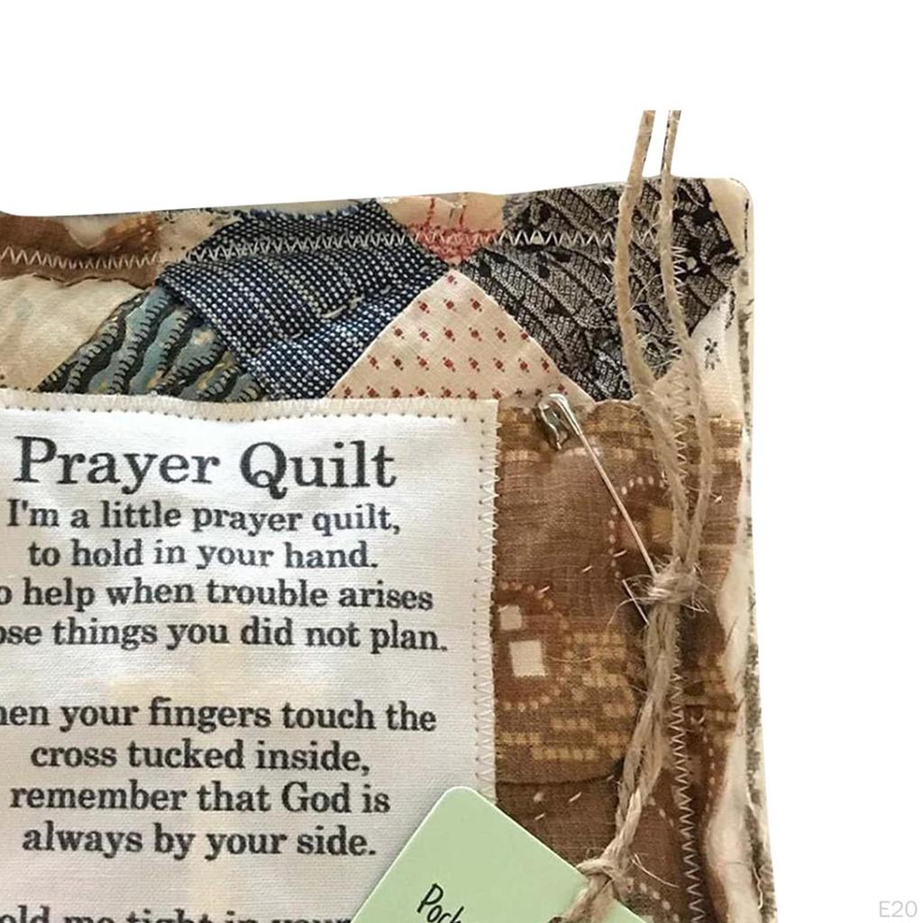 Cross Inside Prayer Quilt for Holiday Decor And Gift